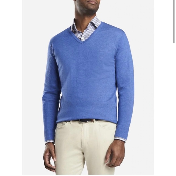 Nwt Peter Millar Cotton Lightweight V 